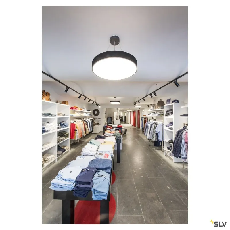 HELIA 50 TRACK, spot pour rail 1 allumage intérieur, noir, LED, 11W, 3000K