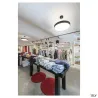 HELIA 50 TRACK, spot pour rail 1 allumage intérieur, noir, LED, 11W, 3000K