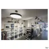 HELIA 50 TRACK, spot pour rail 1 allumage intérieur, noir, LED, 11W, 3000K