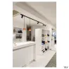 HELIA 50 TRACK, spot pour rail 1 allumage intérieur, noir, LED, 11W, 3000K