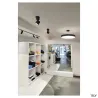 HELIA 50 TRACK, spot pour rail 1 allumage intérieur, noir, LED, 11W, 3000K