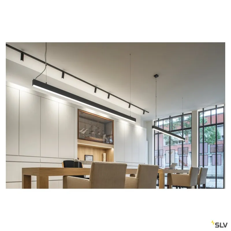 HELIA 50 TRACK, spot pour rail 1 allumage intérieur, noir, LED, 11W, 3000K