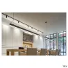 HELIA 50 TRACK, spot pour rail 1 allumage intérieur, noir, LED, 11W, 3000K