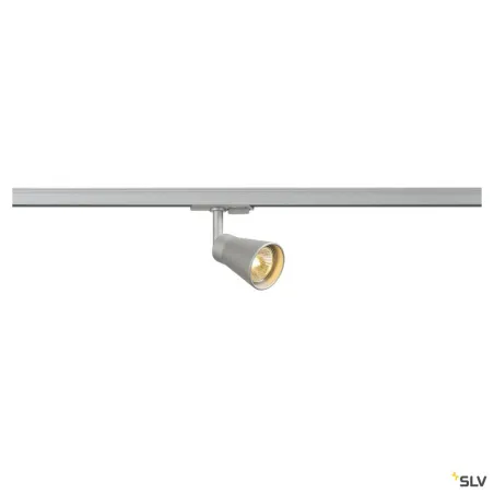 AVO TRACK, spot pour rail 1 allumage intérieur, gris, GU10/QPAR51, 50W max