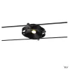 DURNO, spot pour câble tendu T.B.T. TENSEO intérieur, noir, LED, 6W, 2700K