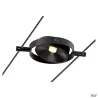 DURNO, spot pour câble tendu T.B.T. TENSEO intérieur, noir, LED, 6W, 2700K