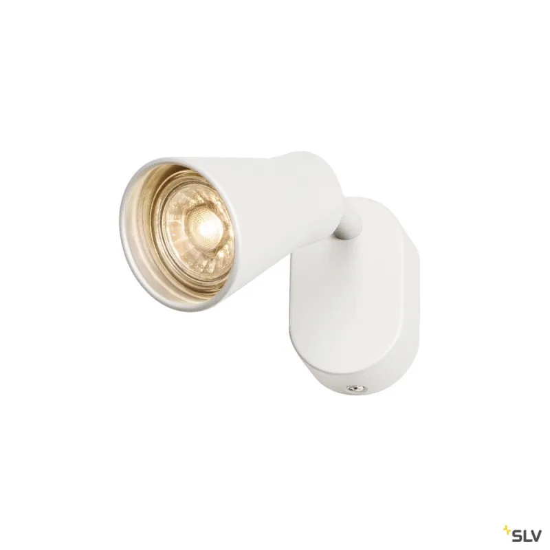 AVO, applique et plafonnier intérieur, simple, blanc, GU10/QPAR51, 50W max