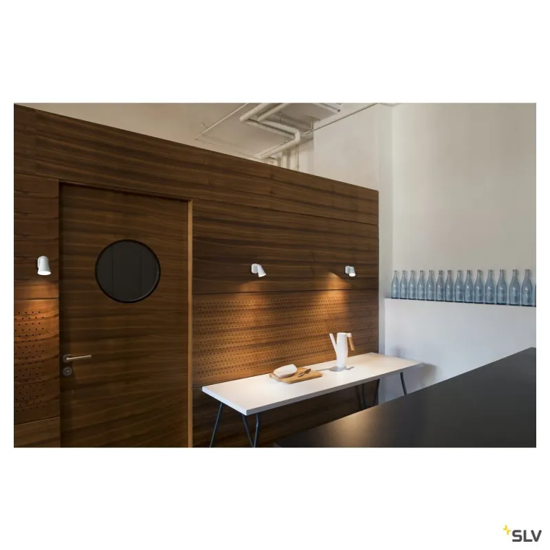 AVO, applique et plafonnier intérieur, simple, blanc, GU10/QPAR51, 50W max