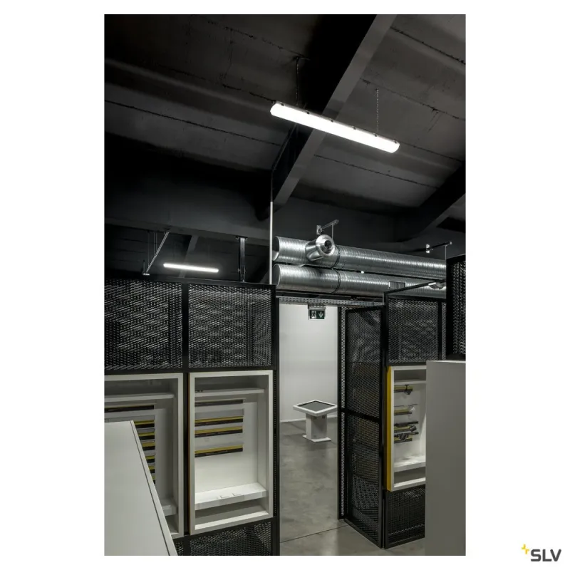 IMPERVA 150, applique et plafonnier extérieur, gris, LED, 55W, 4000K, IP66