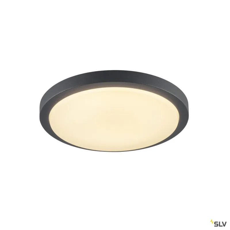 AINOS, applique et plafonnier extérieur, anthracite, LED, 21W, 3000K, IP44