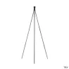 FENDA, lampadaire intérieur, trépied, chrome, E27, 40W max, sans abat-jour