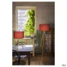 FENDA, lampadaire intérieur, trépied, chrome, E27, 40W max, sans abat-jour