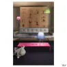 FENDA, lampadaire intérieur, trépied, chrome, E27, 40W max, sans abat-jour