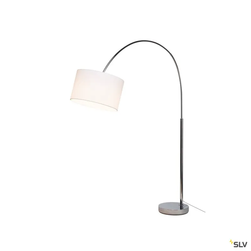 FENDA BOW BASE, lampadaire intérieur, chrome, E27, 25W max, sans abat-jour
