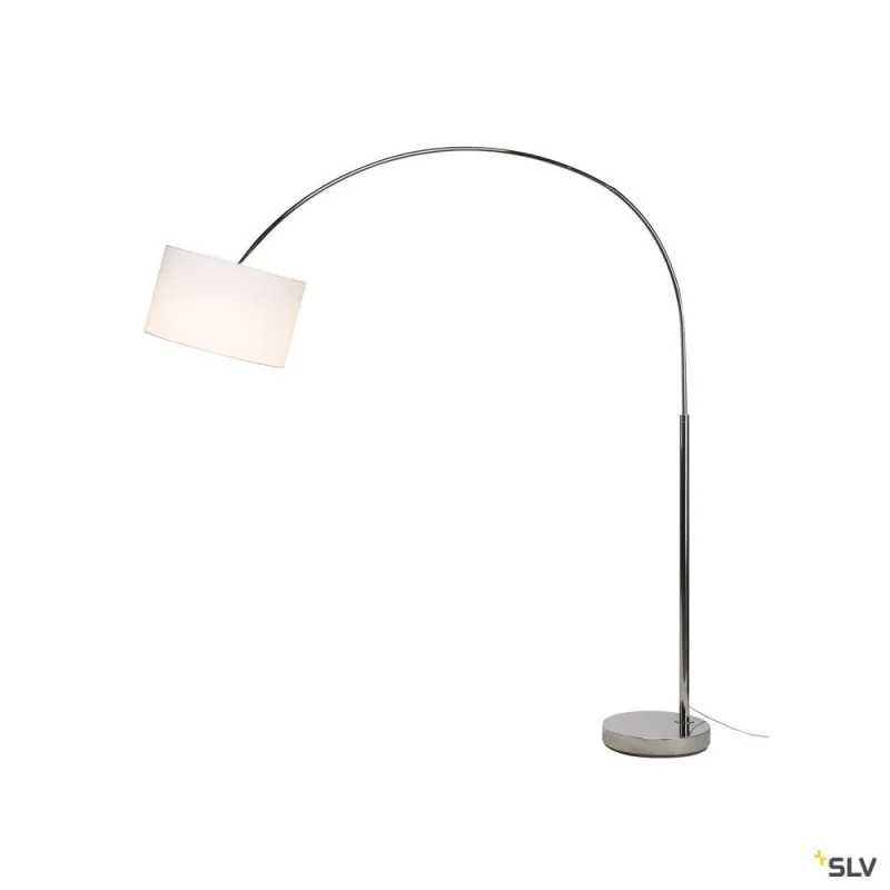 FENDA BOW BASE, lampadaire intérieur, chrome, E27, 25W max, sans abat-jour