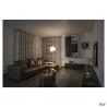 FENDA BOW BASE, lampadaire intérieur, chrome, E27, 25W max, sans abat-jour