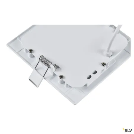 SENSER 12, encastré de plafond intérieur, carré, blanc mat, LED, 6W, 3000K