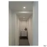 SENSER 12, encastré de plafond intérieur, carré, blanc mat, LED, 6W, 3000K