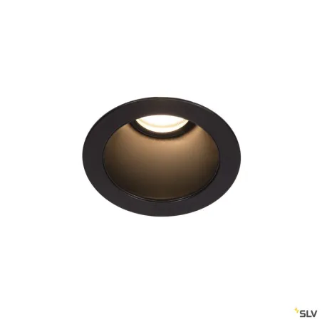 HORN MAGNA, encastré de plafond ou mural intérieur, noir, LED, 7,7W, 3000K