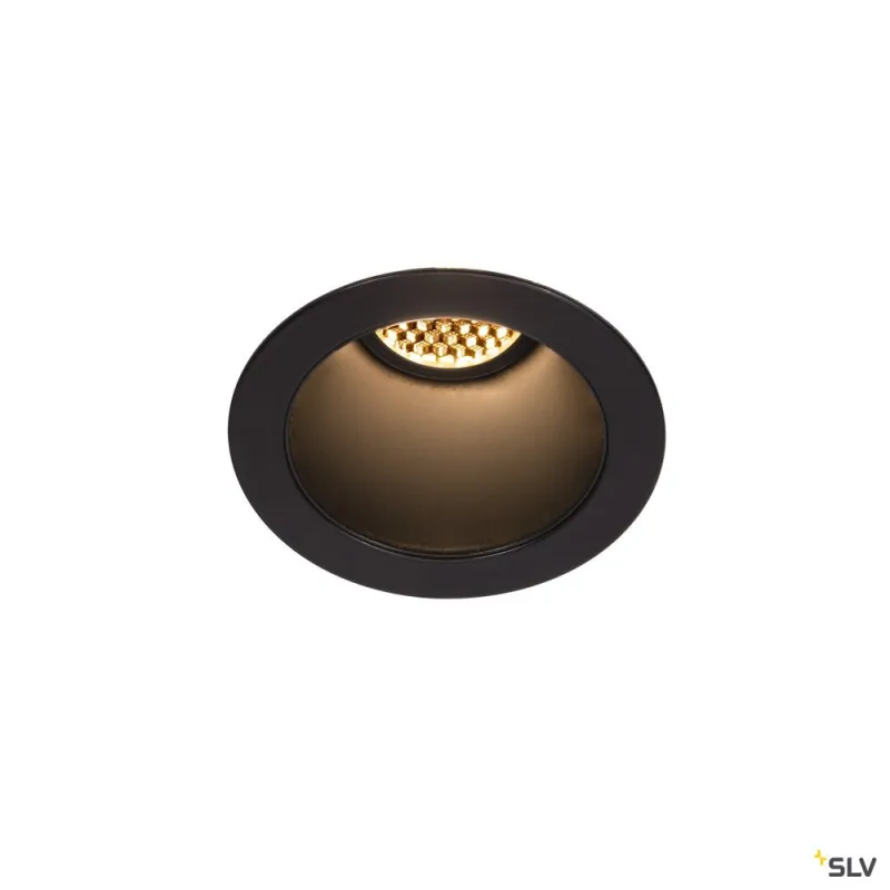 HORN MAGNA, encastré de plafond ou mural intérieur, noir, LED, 7,7W, 3000K