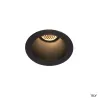 HORN MAGNA, encastré de plafond ou mural intérieur, noir, LED, 7,7W, 3000K