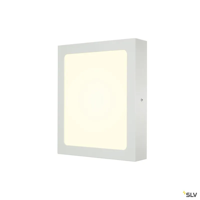 SENSER 24, applique et plafonnier intérieur, carré, blanc, LED, 15W, 4000K