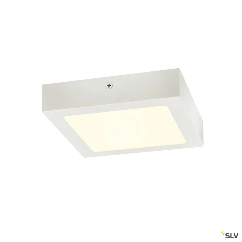 SENSER 18, applique et plafonnier intérieur, carré, blanc, LED, 12W, 4000K