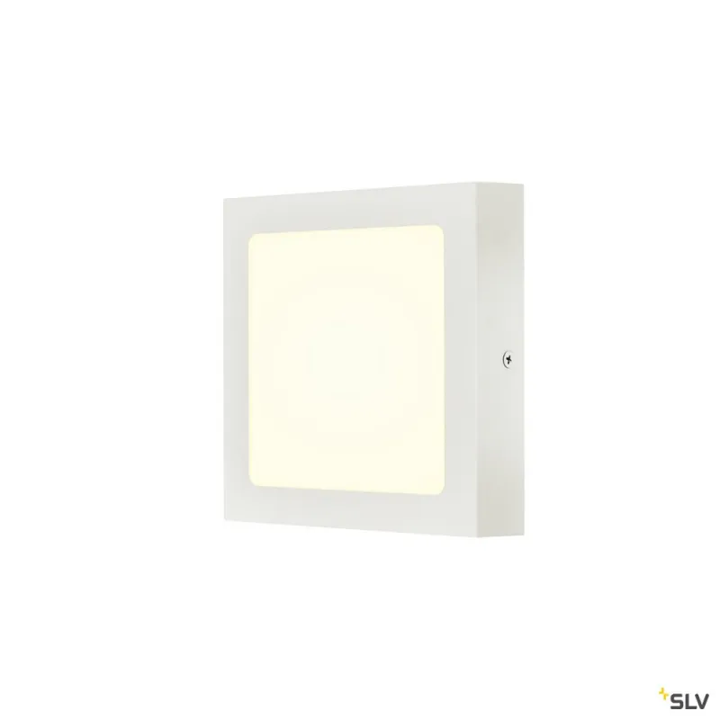SENSER 18, applique et plafonnier intérieur, carré, blanc, LED, 12W, 4000K