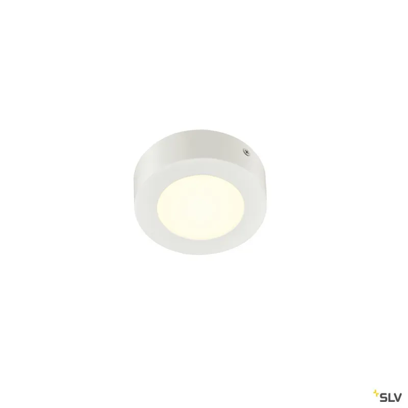 SENSER 12, applique et plafonnier intérieur, rond, blanc, LED, 8,2W, 4000K