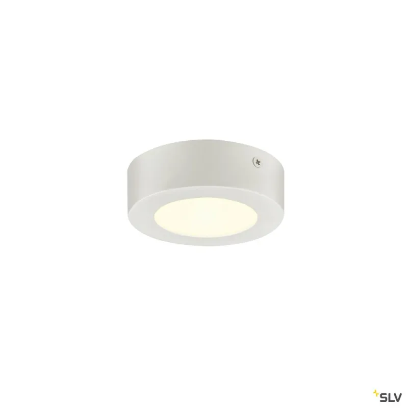 SENSER 12, applique et plafonnier intérieur, rond, blanc, LED, 8,2W, 4000K