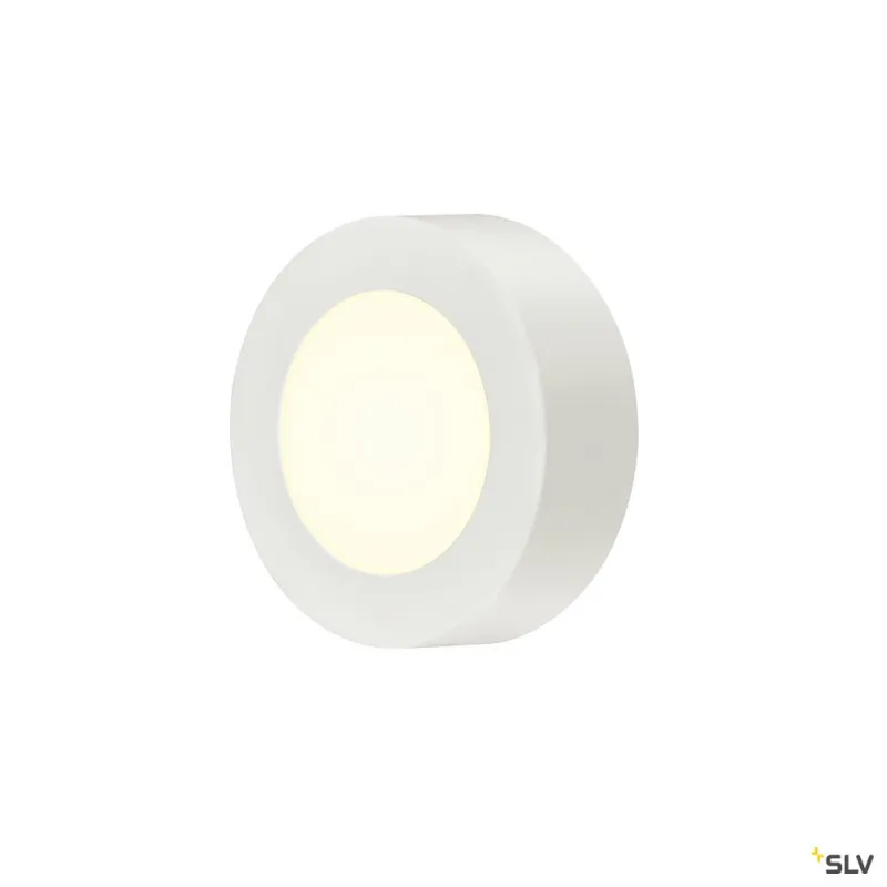 SENSER 12, applique et plafonnier intérieur, rond, blanc, LED, 8,2W, 4000K