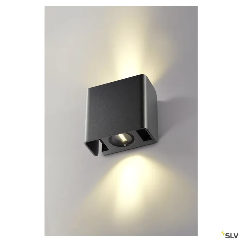 MANA OUT, applique extérieure, anthracite, LED, 12W, 3000K, IP65, variable
