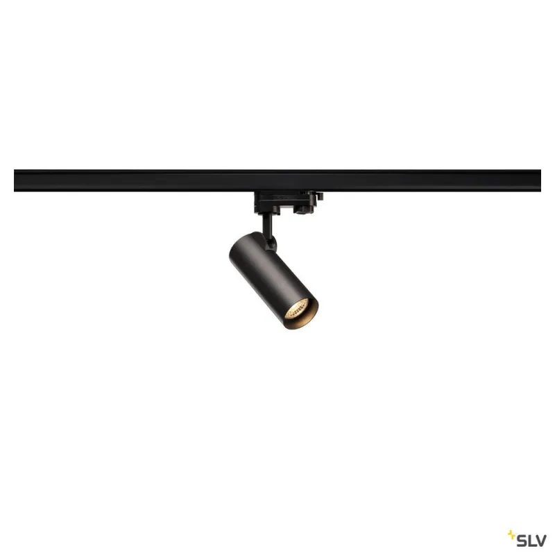 HELIA 50 TRACK, spot pour rail 3 allumages intérieur, noir, LED, 11W, 3000K