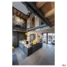 HELIA 50 TRACK, spot pour rail 3 allumages intérieur, noir, LED, 11W, 3000K