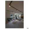 HELIA 50 TRACK, spot pour rail 3 allumages intérieur, noir, LED, 11W, 3000K
