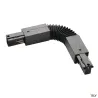 EUTRAC®, connecteur flex, intérieur, pour rail 3 allumages en saillie, noir