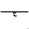 AVO TRACK, spot pour rail 3 allumages intérieur, noir, GU10/QPAR51, 50W max