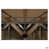 AVO TRACK, spot pour rail 3 allumages intérieur, noir, GU10/QPAR51, 50W max