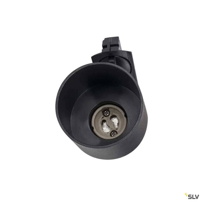 PURI TRACK, spot pour rail 1 allumage intérieur, noir, GU10/QPAR51, 10W max