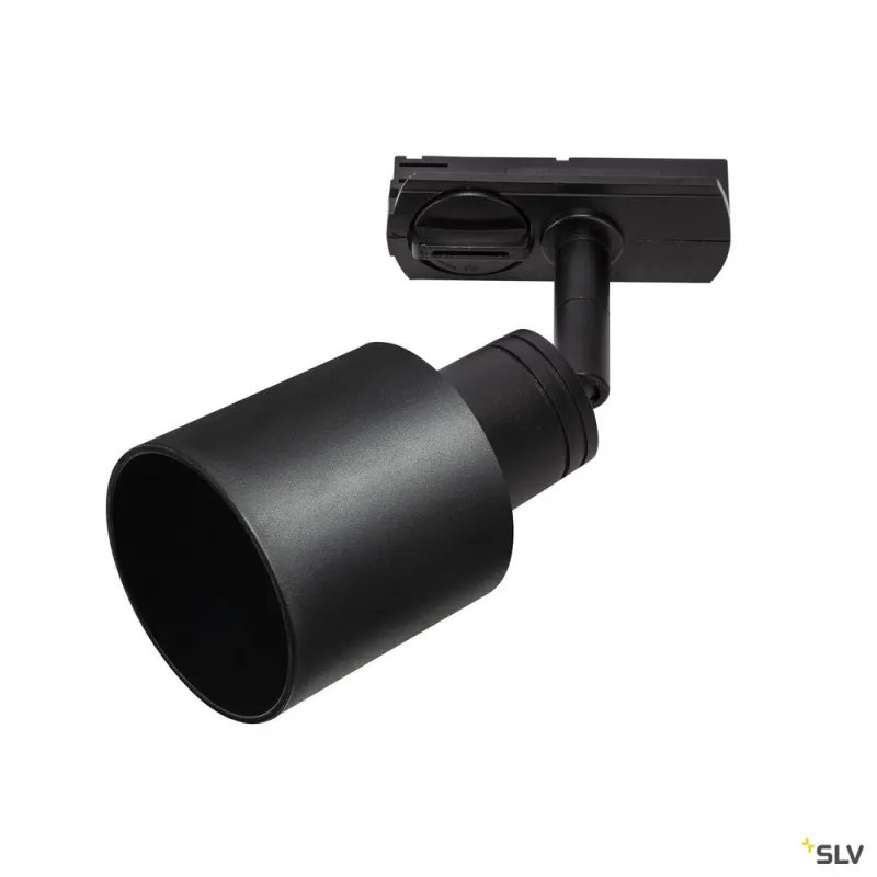 PURI TRACK, spot pour rail 1 allumage intérieur, noir, GU10/QPAR51, 10W max