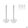 TENSEO, renvois plafond, intérieur, pour câble tendu T.B.T, blanc, 2 pièces