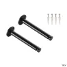 TENSEO,  renvois plafond, intérieur, pour câble tendu T.B.T, noir, 2 pièces