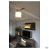 COMET LED, spot pour câble tendu T.B.T. intérieur, chrome, LED, 6,3W, 2700K