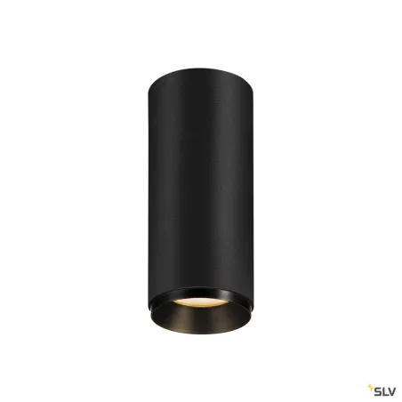 NUMINOS® S, plafonnier intérieur, 45 deg , noir, LED, 11W, 2700K, variable Dali
