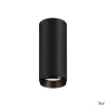 NUMINOS® S, plafonnier intérieur, 24 deg , noir, LED, 11W, 2700K, variable Dali