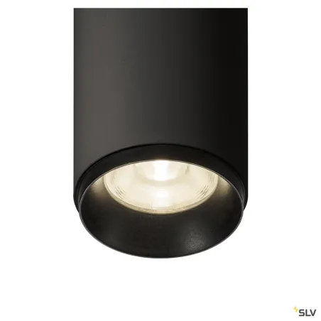 NUMINOS® M, plafonnier intérieur, 60 deg , noir, LED, 20W, 4000K, variable Dali
