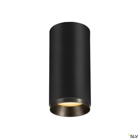 NUMINOS® M, plafonnier intérieur, 24 deg , noir, LED, 20W, 2700K, variable Dali