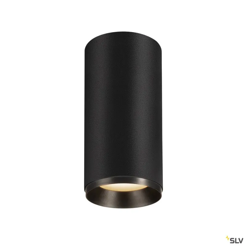NUMINOS® L, plafonnier intérieur, 24 deg , noir, LED, 28W, 3000K, variable Dali