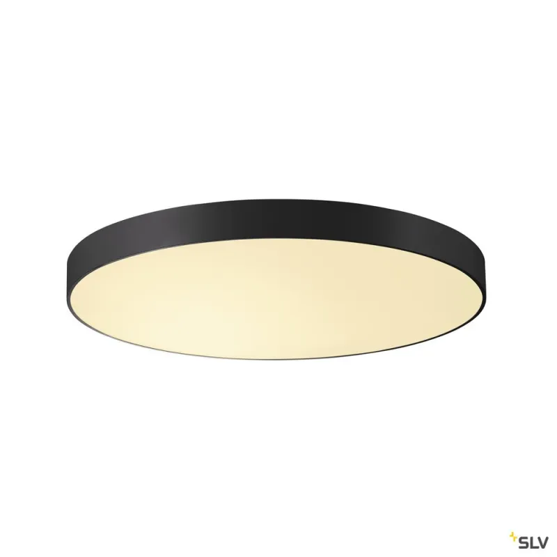 MEDO 90, plafonnier intérieur, rond, noir, LED, 119W, 3000K, variable 1-10V