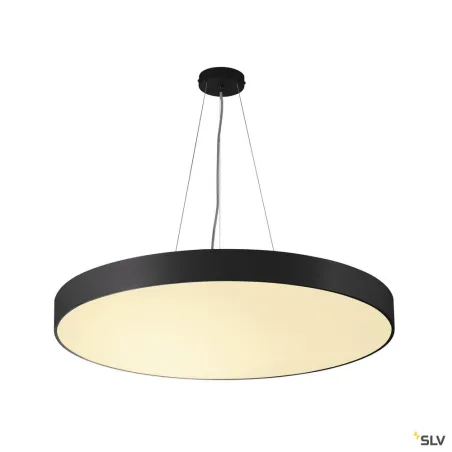 MEDO 90, plafonnier intérieur, rond, noir, LED, 119W, 3000K, variable 1-10V